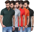 Elegant Cotton Polo T-Shirts Combo | Pack of 5 Men's Polo – Best Value India